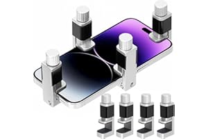 Kaisi Phone Screen Repair Tools Adjustable Fastening Clamps Clip Tools Compatible for Fixing Screen Uplift Cell Phone, iPhone, Samsung, iPad, iPod, MacBook, Laptops, Tablets, LCD Screen, 4 Pack