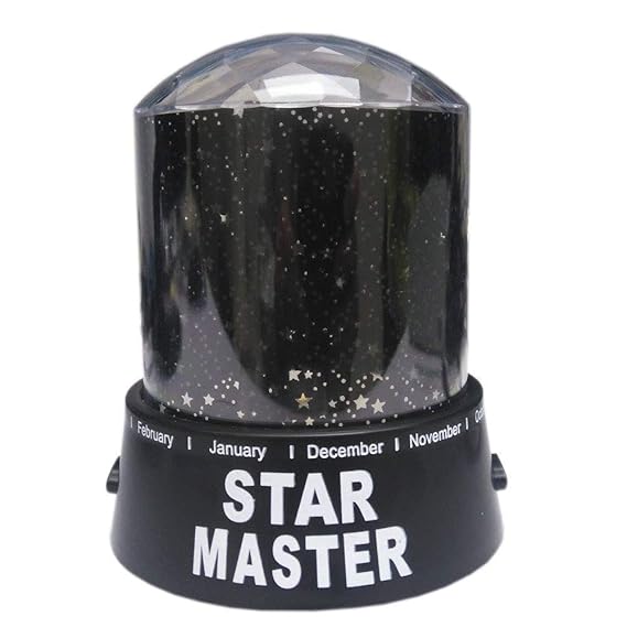R. K. INTERNATIONAL Romantic LED Cosmos Star Master Sky Starry Night Projector Bed Light Lamp