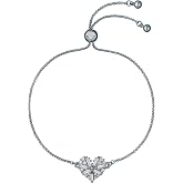 Ted Baker London Cherisa Crystal Cluster Heart Adjustable Bracelet for Women