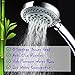 Eco Universal High Pressure 8 Setting Hand-held Rain Shower Head w/ 5ft Flexible hose– American Standard ShowerHead with Anti-Clogging Nozzles for High- Low Pressure Massage Spa Water Saving Output