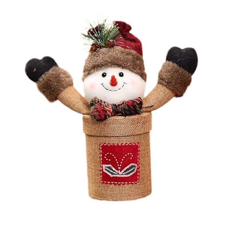Stobok Pot De Bonbons Coffret Cadeaux Noel Bonhomme De Neige