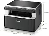 Brother DCP 1612W Mono Laser Printer All in One Wireless USB Scanner Copier view 3