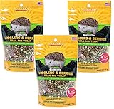 Sunseed Vita Prima Hedgehog Treat-Wigglers & Berries 2.5 Ounce (Pack of 3)