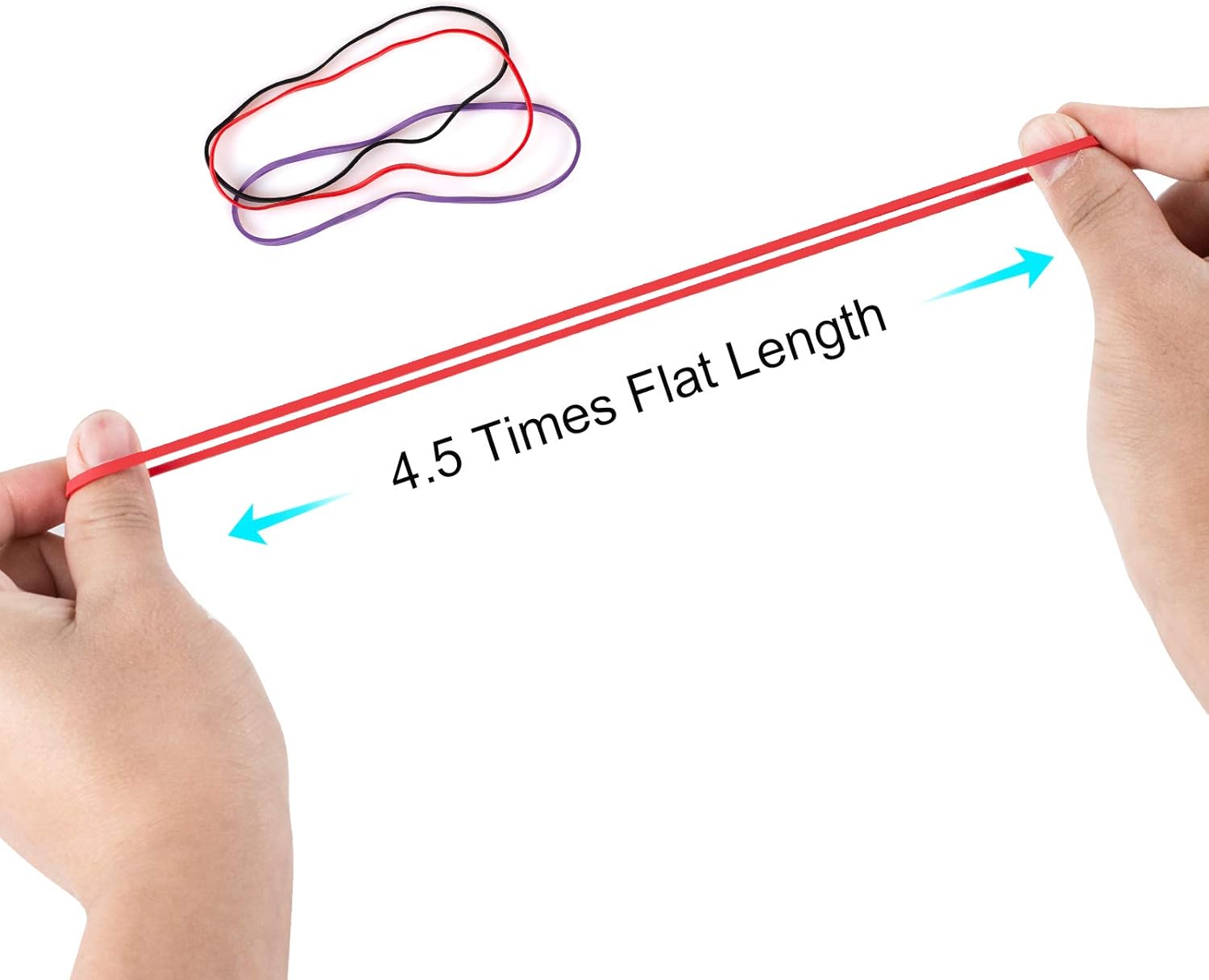 Hongyitime 120 PCS Large Rubber Bands, 3 Color, Big Rubber Bands, File Bands Rubber, Giant Rubber Bands, Elastics Bands, Long Rubber Bands, Colored Rubber Bands for Office, Large rubberbands : Office Products