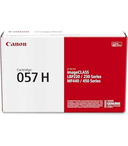 Amazon.com: Canon 057 H - High Capacity - Black - Original - Toner Amazon.com: Canon 057 H - High Capacity - Black - Original - Toner