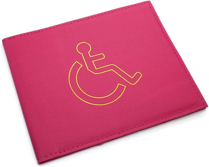 Disabled Blue Badge Holder Hologram Safe Parking Permit Display Cover Wallet dis Amazon.co.uk