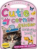 Fun on the Run: Cutie Corner Sticker Activity Book (Carry-Me)