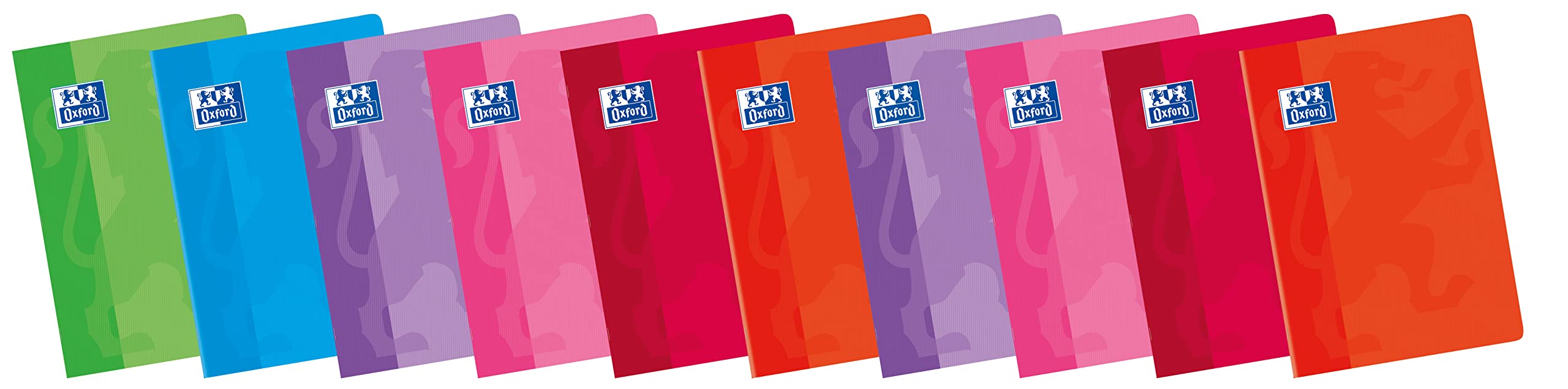 Oxford 736603 A5 Horizontal Margin Notebook of 48 Pages - Assorted