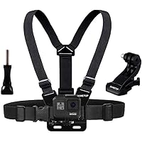 Sametop Chest Mount Harness Chesty Strap Compatible with GoPro Hero 9 Black, 8 Black, Hero 7 Black, 7 Silver, 7 White…