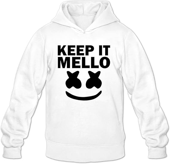 marshmello white hoodie