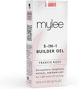 Mylee 5 in 1 Builder Gel 15ml UV/LED Nail Polish Coat Rose view 7