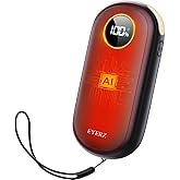 Hand Warmers Rechargeable, Dual-Sided Electric Hand Warmers, LED Display, 4 Levels Fast Heat, Portable Heater Handwarmers, Gifts for Men, Women, Christmas, Hunting, Camping