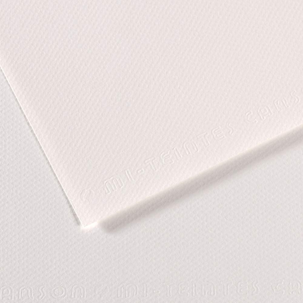 CANSON Mi-Teintes 25 Sheets of A4 Drawing Paper 160gsm White