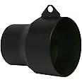 RBP RBP-5007 Clamp-on Truck Exhaust Tip Adapter 3 Inch Inlet to 4 Inch Outlet in Black for Custom Application