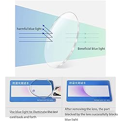 Blue Light Blocking Glasses for Women Men Clear