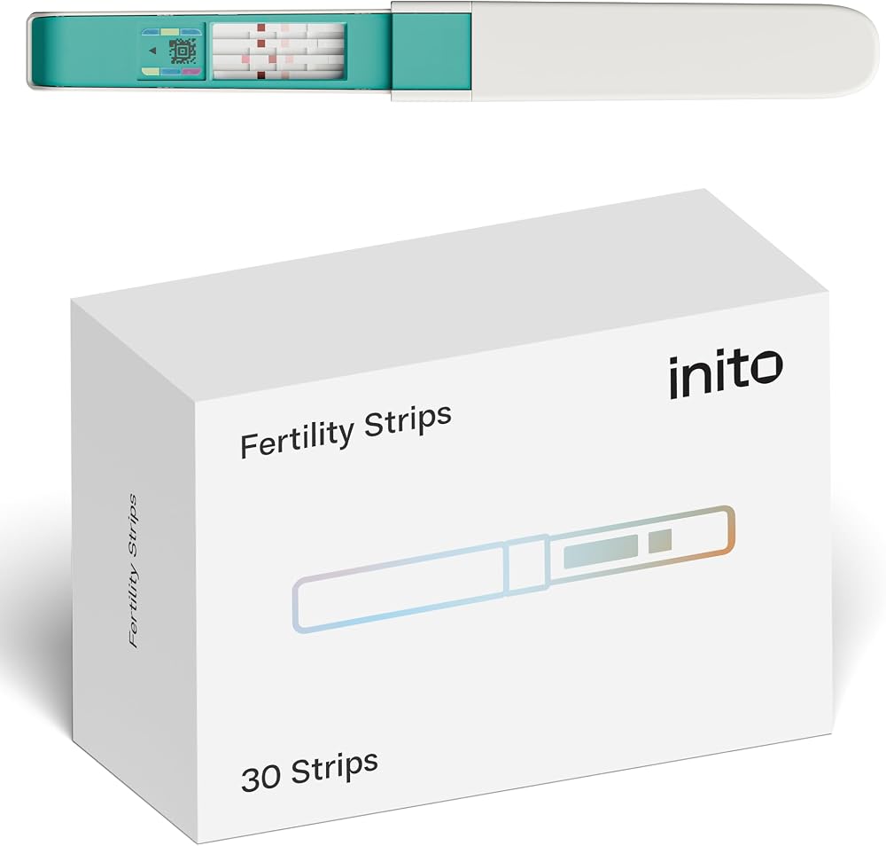 Inito Fertility Test Strips | Pack of 30 | Compatible with Inito Fertility Monitor | Compatible with Both iOS and Android