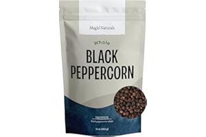 MagJo Naturals Black Peppercorn (whole), Exclusive Cambodian Memot Black Peppercorns