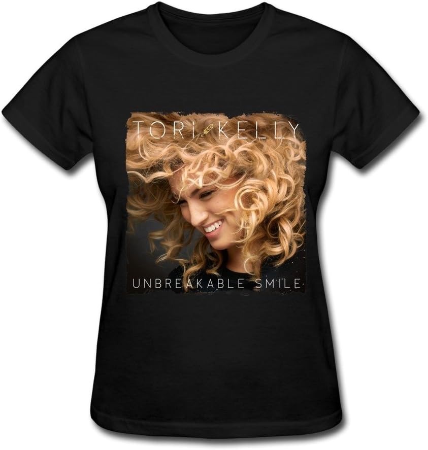 XSM Tori Kelly Unbreakable Smile Tour 2016 Women's Fashion T-Shirt Black
