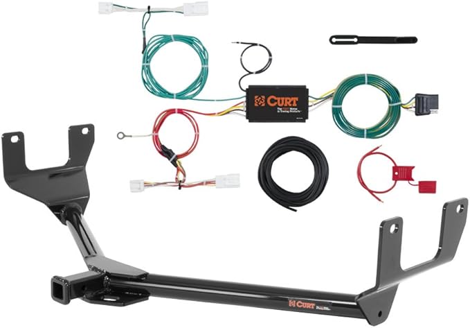 Amazon.com: CURT Class 2 Trailer Hitch Bundle with Wiring for 2015-2016