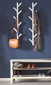 Amazon.com: PREMIUM RACKS Coat Rack & Hat Rack – Modern Design – Wall ...