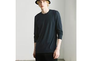 Men's Originals Long Sleeve T-Shirt,Loose Fitting Clothes,Base Shirts Lightweight Quick Drying Not Easy to Fade