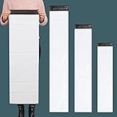 Poly Mailers Long Shipping Bags 6x25 Inch 50 Pack Envelopes Bag for Unique Items Storage Packaging, White Self Sealing Waterproof Mailing