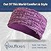 TrailHeads Women's Space Dye Knit Ponytail Headband - light purple