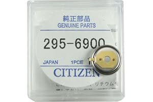 CJGHJNFF Rechargeable Capacitor E210 E310 E600 E610 E690 G900 H610 U706 for Citizen 295-6900 CTL920F Eco-Drive Battery