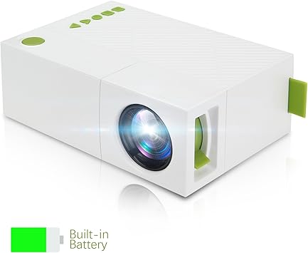 Mini Mobile Projector, Deeplee Portable Home Projector Built-in ...