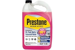 Garden at Home RV/Waterline Antifreeze RVs, Pools, Boats and Seasonal Homes - 1 gal (-100° F), Pink