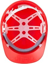 Blackrock Red Hard Hat Safety Helmet Unisex UK EN 397 HDPE 2012 view 9
