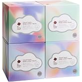 Bc Babycare Cloud Touch Lotion Ultra Soft Facial Tissues, Hypoallergenic, Plant-based Materials, Clean Gentle Baby Essentials, 60 Tissues Per Box, 5-Ply (60 Count (Pack of 4))
