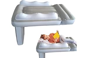 Airplane Kids Bed Inflatable Aeroplane Bed for Toddlers Travel Toddler Plane Easy Inflatable Baby Fits Most Airplane Seats, C