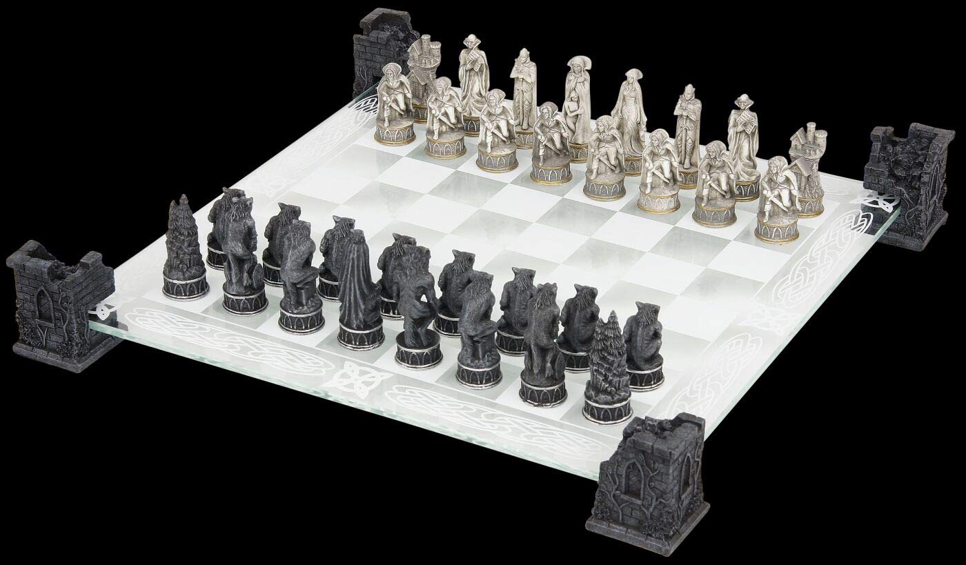 Nemesis Now Vampire Chess Set - Board Game - Chess Set - Special Edition - Age 8+