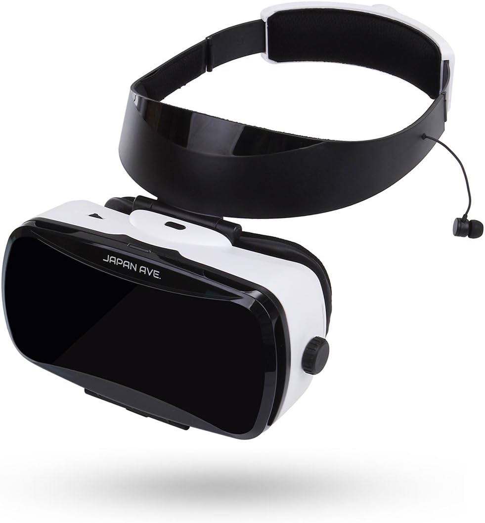 Japan Ave 3d Vrゴーグルpro Ii 高音質 イヤホン 搭載 日本正規品 Vr Box Vr ヘッドセット バーチャルリアリティ 3dメガネ 300g Iphone 7 7 Plus 対応モデル 各種 スマホ 4 7 6 2inch対応 日本製vr広角レンズ搭載 柔軟クッション Amazon