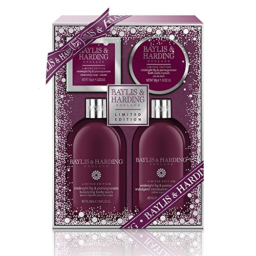 Baylis & Harding Midnight Fig and Pomegranate Ultimate Indulgence Collection Gift Set