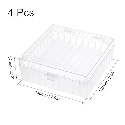 uxcell Centrifuge Tube Freezer Storage Box 100