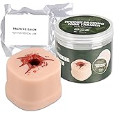 Medarchitect Wound Packing Task Trainer for Medical Education | Bleed Control Trainer, Trauma Wound Simulator, Stop the Bleeding Training Kit