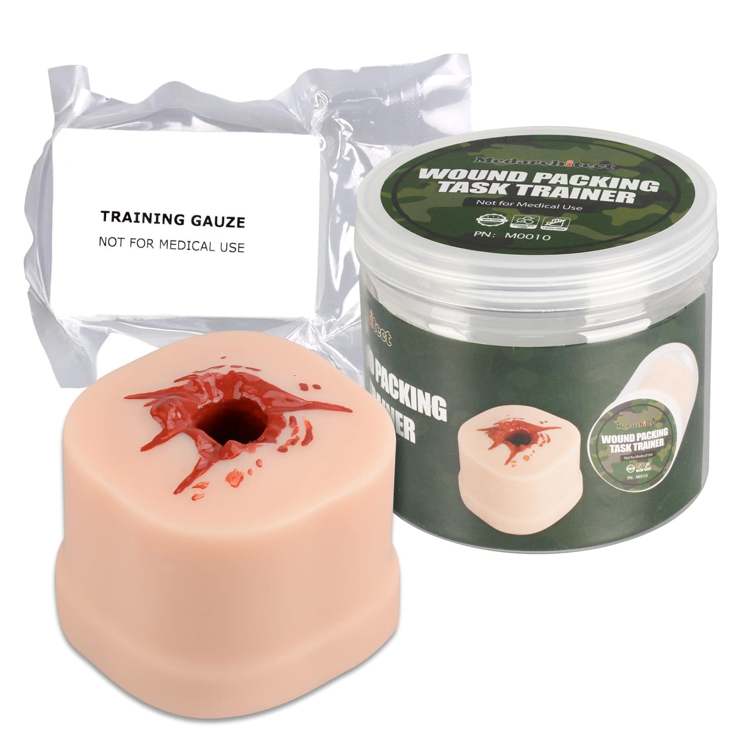 Medarchitect Wound Packing Task Trainer, Bleed