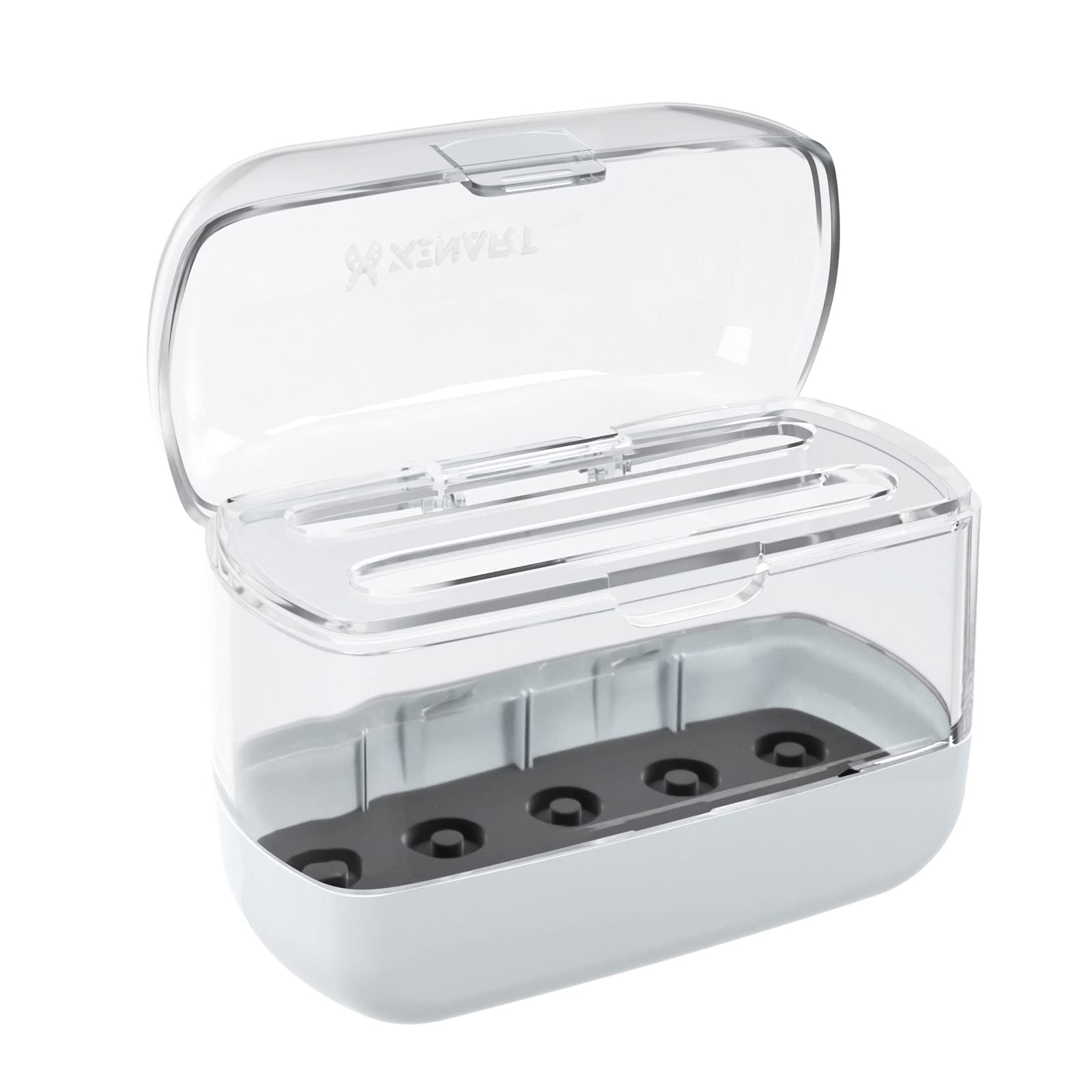 Xinart Organizer Case for Cricut Maker Blades/QuickSwap Tip/Explore Deep Cut Blade, Box Holder for Cricut Joy Blades Accessories(White)