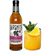 Barsmith Orgeat Syrup - Non-GMO Cocktail Mixer w/All-Natural Ingredients - Toasted Almond &amp; Floral Notes - Perfact for Tiki Drinks, Mai Tais, Scorpions &amp; Classic Cocktails - 12.7oz Bottle (Pack of 1)