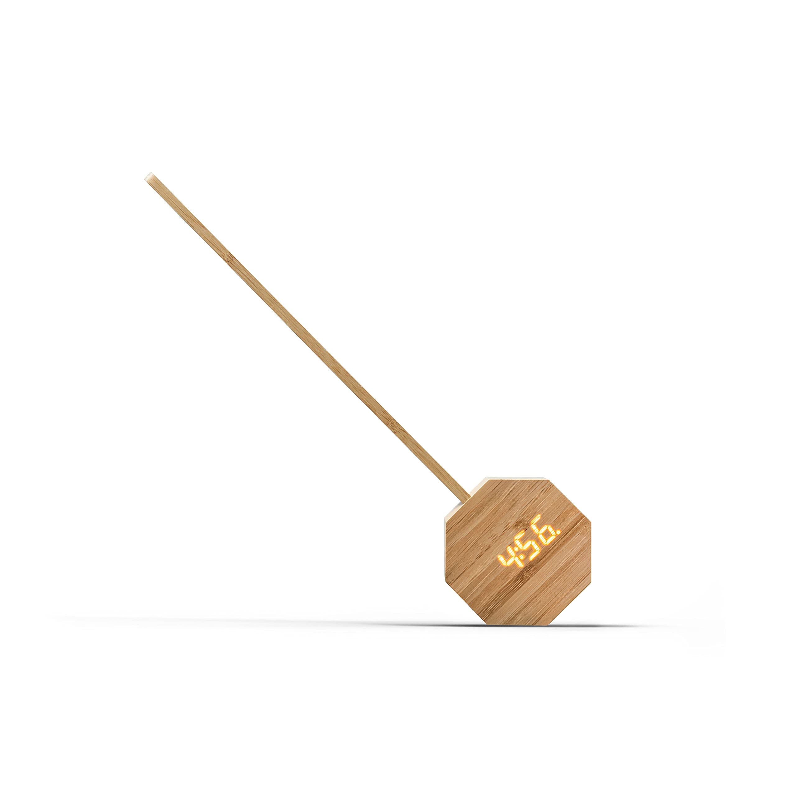 Gingko OCTAGON ONE PLUS PORTABLE ALARM CLOCK BAMBO