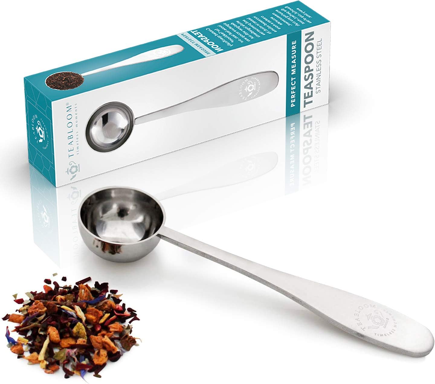 Teabloom Perfect Measure Loose Leaf Tea Spoon Premium Quality