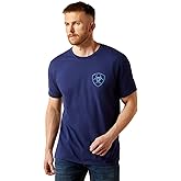Ariat Mens Ariat New Vertical Logo T-Shirt