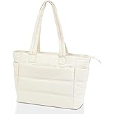 Tote Bag for Women ，Travel Puffy Tote Bag For Women，Puffer Work Tote Handbag、Shoulder Bag Handbag for Travel, Work, Gym