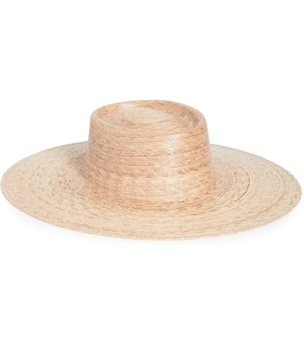 NWT Lack Of Color The Mirage Boater Hat In Brown Wide Brim Suede Band Lack of Color Mirage Boater Dusty brown XXL dipped crown  main image 2