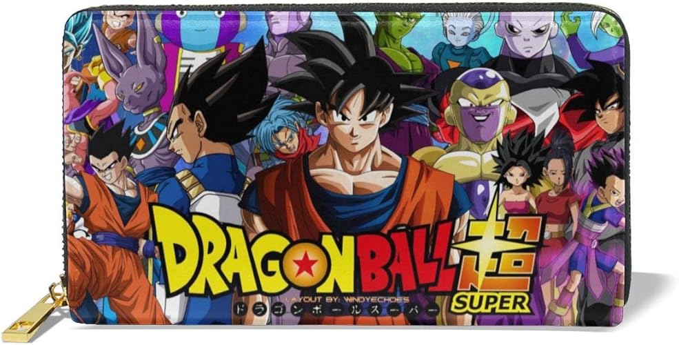 Amazon ロングウォレット Dragon Ball ドラゴンボール 5 男女通用 長財布 小銭入れ 本革 大容量 携帯電話 ファスナー おしゃれ お札 小銭入れ 超薄い キルティング 携帯電話 ロングウォレット Viser シューズ バッグ
