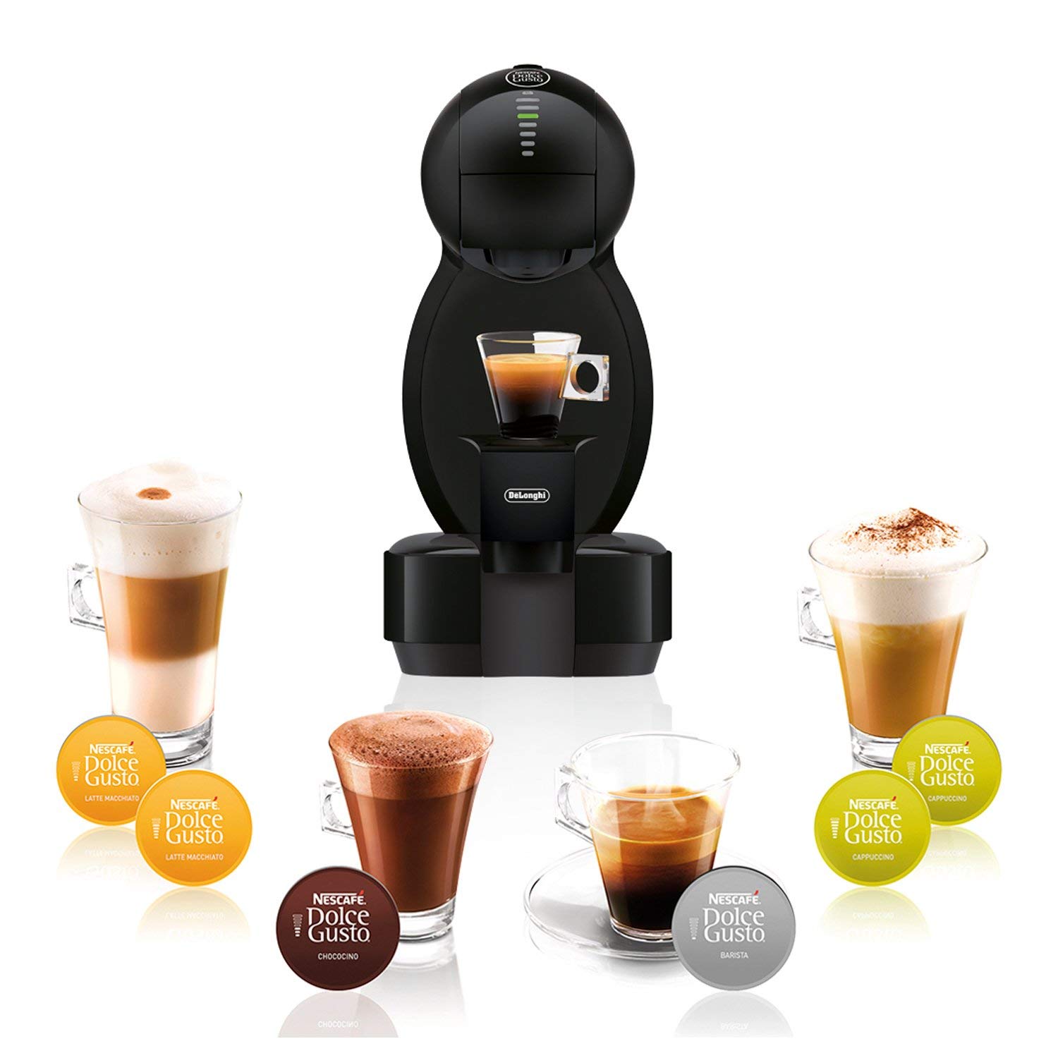 Pack DeLonghi Dolce Gusto Colors EDG355.B1 Cafetera de cápsulas color negro  3 packs de café Dolce Gusto Café Con Leche 15 bares de presión Hogar y  cocina Cafeteras futakuchi-hakata.com
