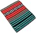 El Paso Designs Peyote Hippie Blanket - Classic Mexican Style Falsa Stripe Pattern in Vivid Colors. Throw, Bed, Tapestry, or Yoga Blanket. Hand Woven Acrylic, 57