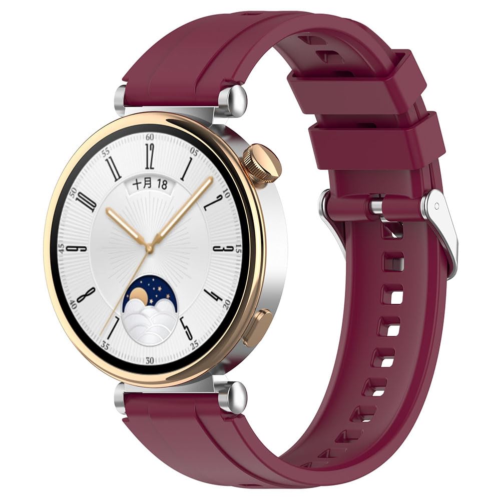 Tyogeephy Strap for Huawei Watch GT4 46MM / GT3 SE, 22mm Soft Silicone Band Replacement Compatible with Watch Buds